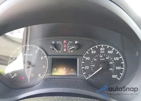 2017 Nissan Sentra S z USA, uszkodzony, nr VIN 3N1AB7AP2HY407129